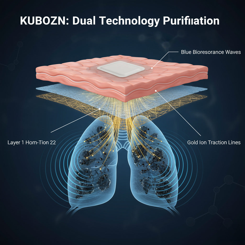 KUBOZN® Targeted Lung Cleansing Patch