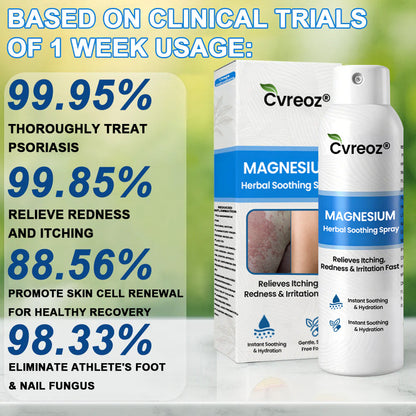 ✅ Official Store: Cvreoz® Magnesium Herbal Psoriasis Spray 👨‍⚕️ MHRA Approved (Relieves psoriasis and eczema, improves bacterial infections in the genital area, treats acne and warts)