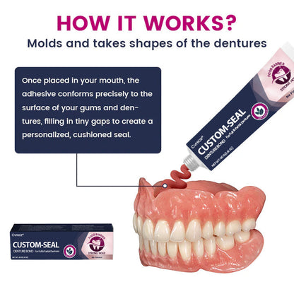 Cvreoz® CUSTOM-SEAL DENTURE BOND (Offer)