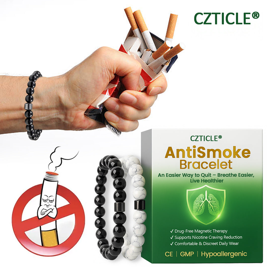 CZTICLE® AntiSmoke Bracelet🔥Quit Smoking Naturally & Breathe Easier🔋