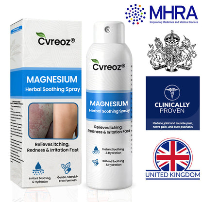 ✅ Official Store: Cvreoz® Magnesium Herbal Psoriasis Spray 👨‍⚕️ MHRA Approved (Relieves psoriasis and eczema, improves bacterial infections in the genital area, treats acne and warts)