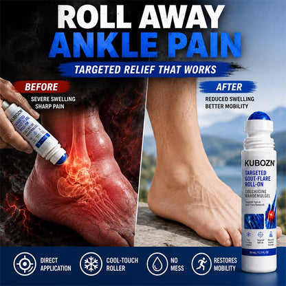 KUBOZN® COLCHIFLARE™ TARGETED GOUT-FLARE ROLL-ON COLCHICINE NANOEMULGEL
