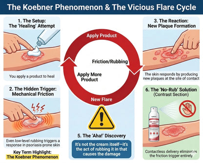 Understanding Koebner Phenomenon and psoriasis triggers - the science behind relief