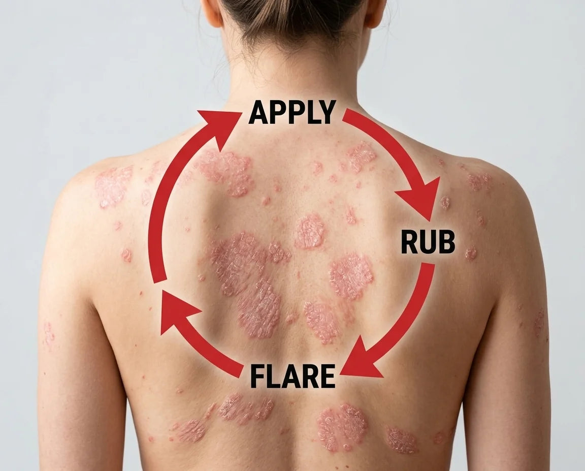 The vicious cycle of psoriasis flare-ups explained